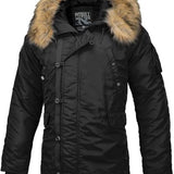 Alder Fur Hooded Parka Jacket