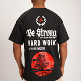 L!VE MASSIVE STAY STRONG OVERSIZE Black