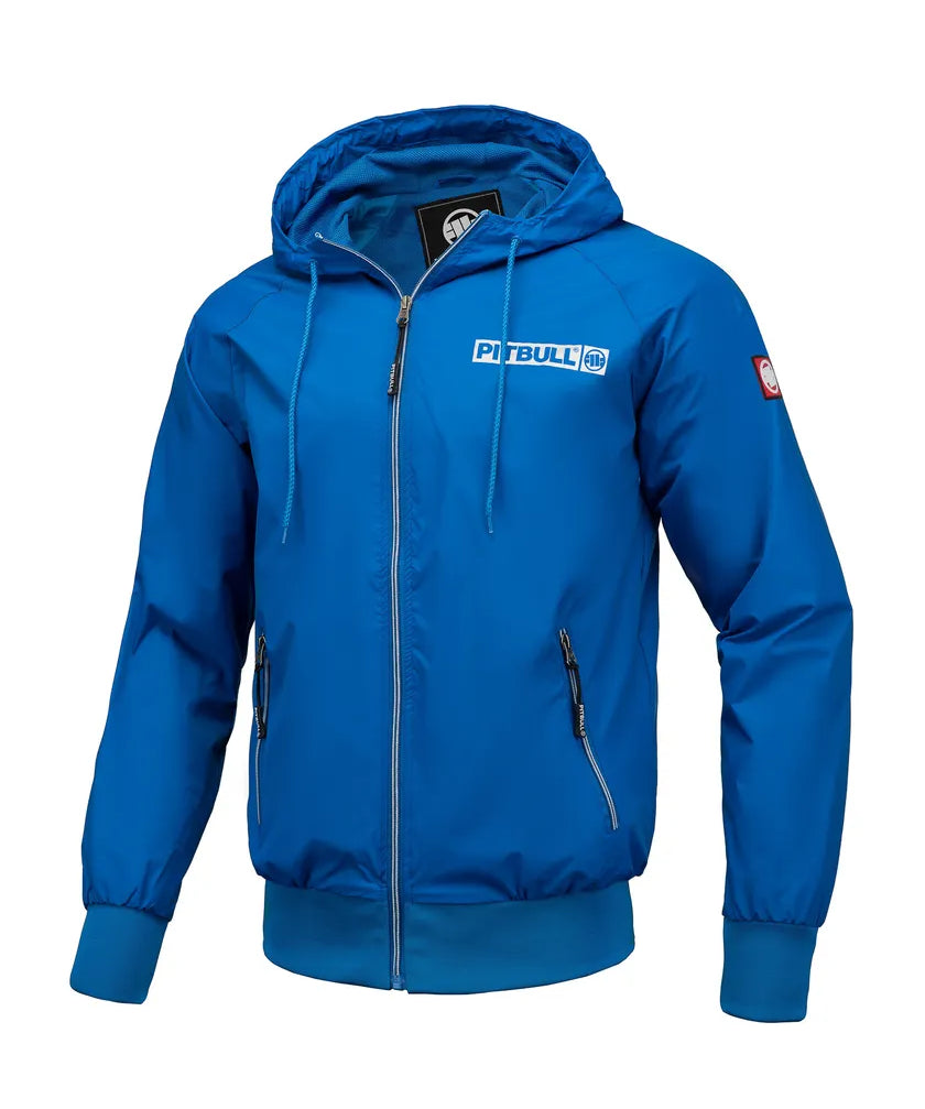 Athletic Hilltop Hooded Nylon Jacket
