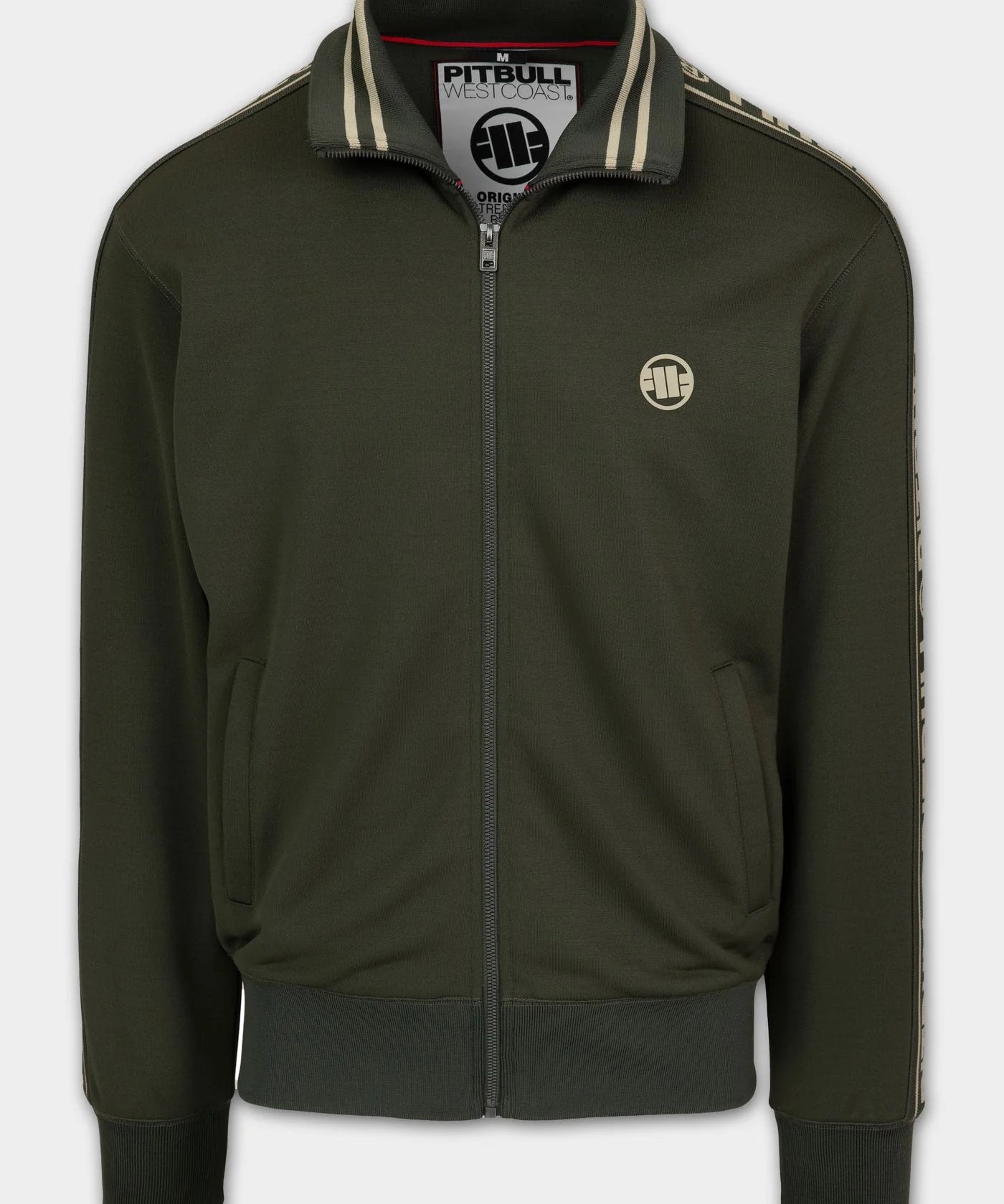 Oldschool Tape Logo Sweatjacke